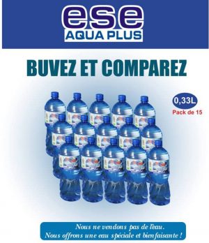 ESE AQUA PLUS 0,33L Pack de 15 – Image 1