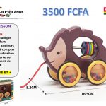 Jouet PULL KIPIC L'HERISSON