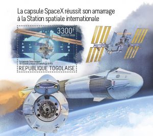 LA CAPSULE SPACEX REUSSIT SON AMARRAGE A LA STATION SPACIALE INTERNATIONALE - Image 1