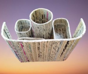 Organiseur pour le bureau ou la maison avec 4 compartiments – Image 1