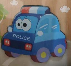 PUZZLES EN BOIS-LA VOITURE DE POLICE – Image 1