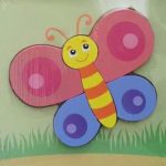 PUZZLES EN BOIS-LE PAPILLON