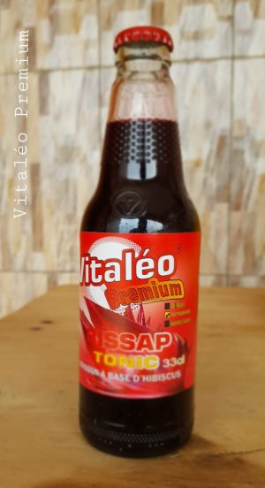 VITALEO PREMIUM JUS DE BISSAP TONIC - 33CL - Image 1
