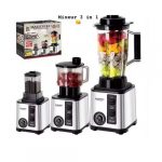 Mixeur Mélangeur Multifonction 3 en 1 – 2000W | 15 Vitesses | 4 Modes