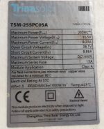 Panneaux Solaire 255 Watts – Image 2
