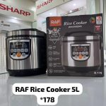 Rice Cooker RAF R-178 – 5 Litres